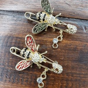 Brand New Bee Pins